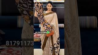 Kalamkari Silk Nizam Border Sarees