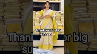 Big Support to Handlooms,thank you so much